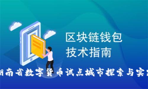 湖南省数字货币试点城市探索与实践