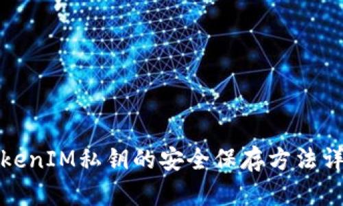 TokenIM私钥的安全保存方法详解