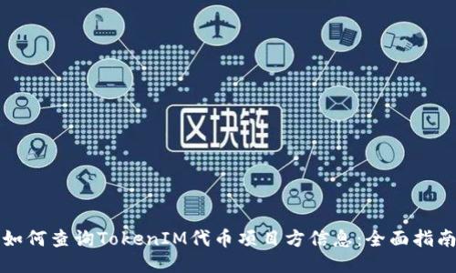 如何查询TokenIM代币项目方信息：全面指南