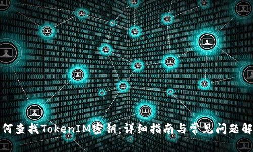 如何查找TokenIM密钥：详细指南与常见问题解答