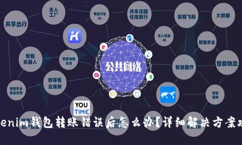 Tokenim钱包转账错误后怎么办？详细解决方案攻略