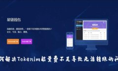 如何解决Tokenim能量费不足导致无法转账的问题