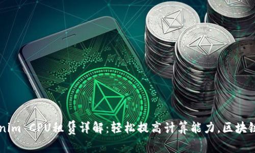 Tokenim CPU租赁详解：轻松提高计算能力，区块链项目